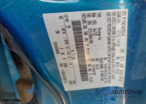 2014 Ford Focus Se z USA, uszkodzony, nr VIN 1FADP3K2XEL287159